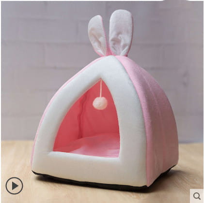 Cat House Villa and Small Dog Kennel Cat Bed for Cozy Comfort