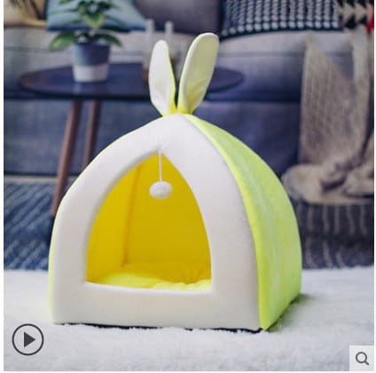 Cat House Villa and Small Dog Kennel Cat Bed for Cozy Comfort