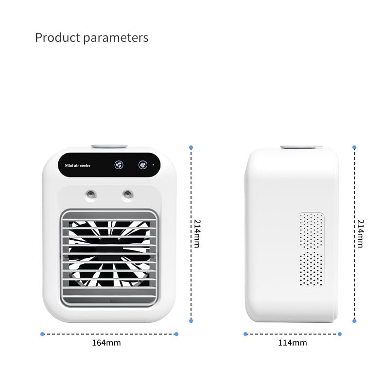 Portable Air Cooler Fan and Water Cooling Fan for Home and Car