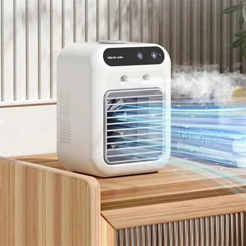 Portable Air Cooler Fan and Water Cooling Fan for Home and Car