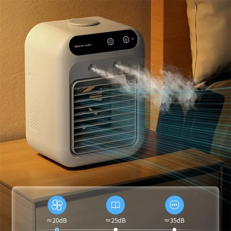 Portable Air Cooler Fan and Water Cooling Fan for Home and Car