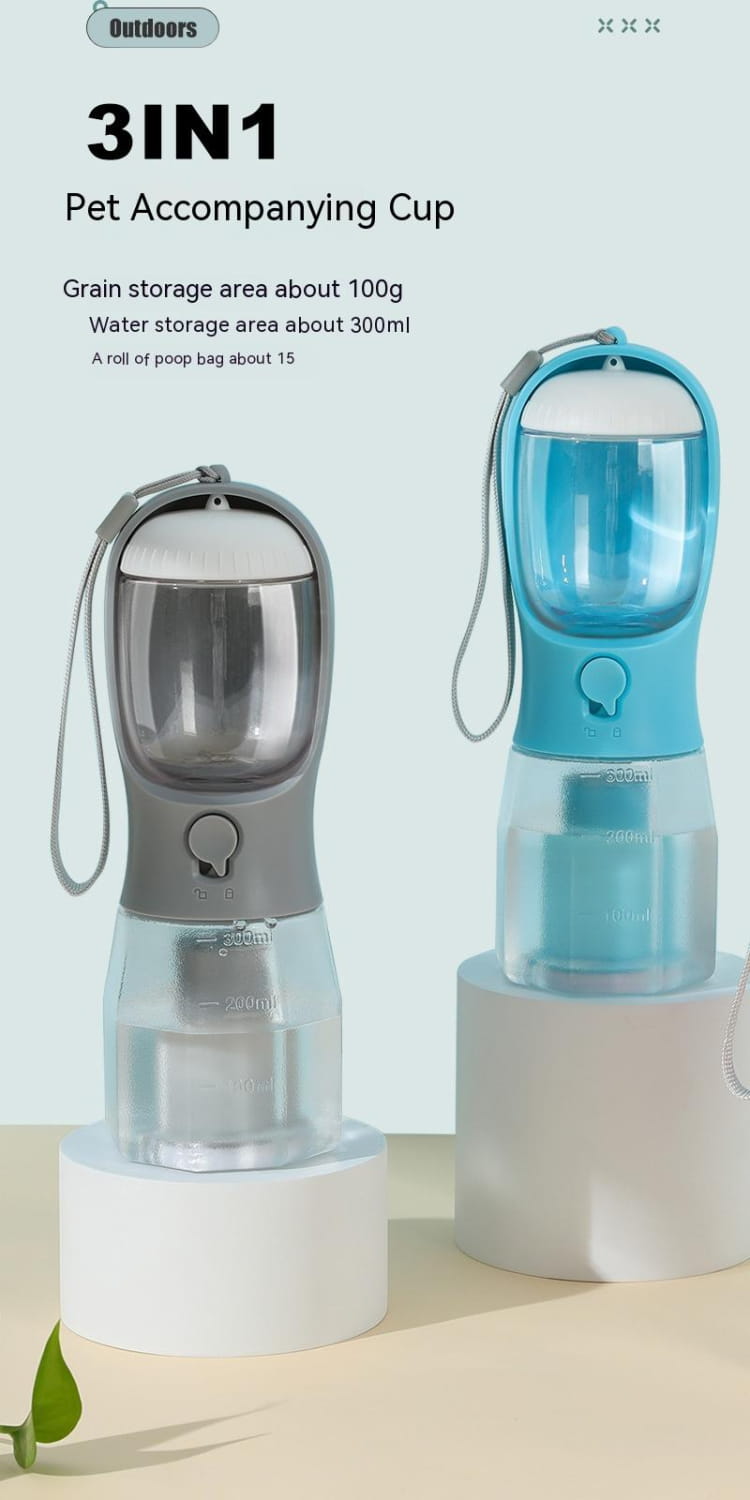 Portable Small Multi-Functional Pet Cups for easy feeding and hydration on the go.