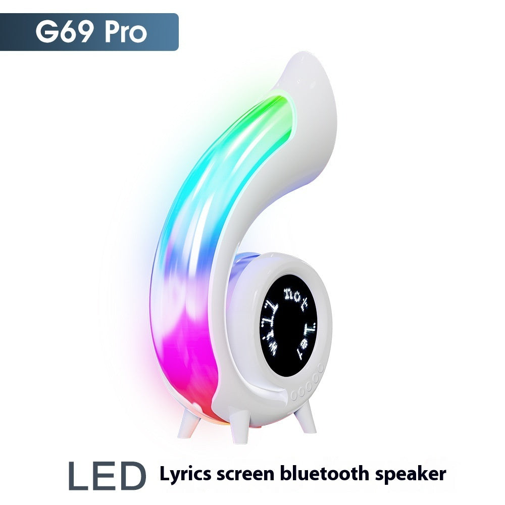 Lyrics Display Conch Bluetooth Audio RGB Ambience Light Creative Desk Lamp