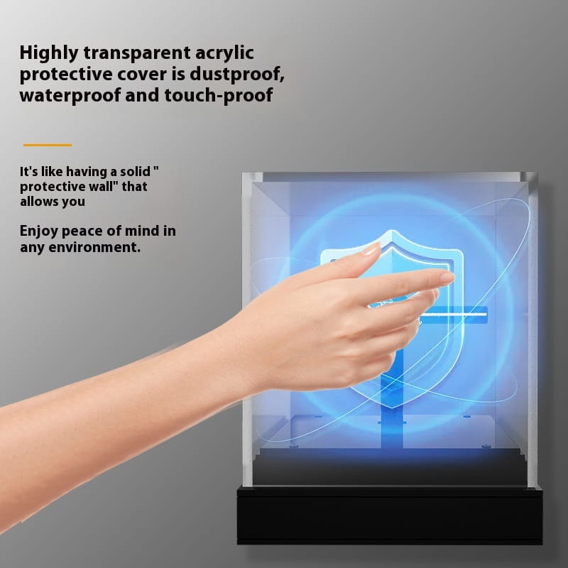 Naked Eye 3d Holographic Projector Stall Desktop