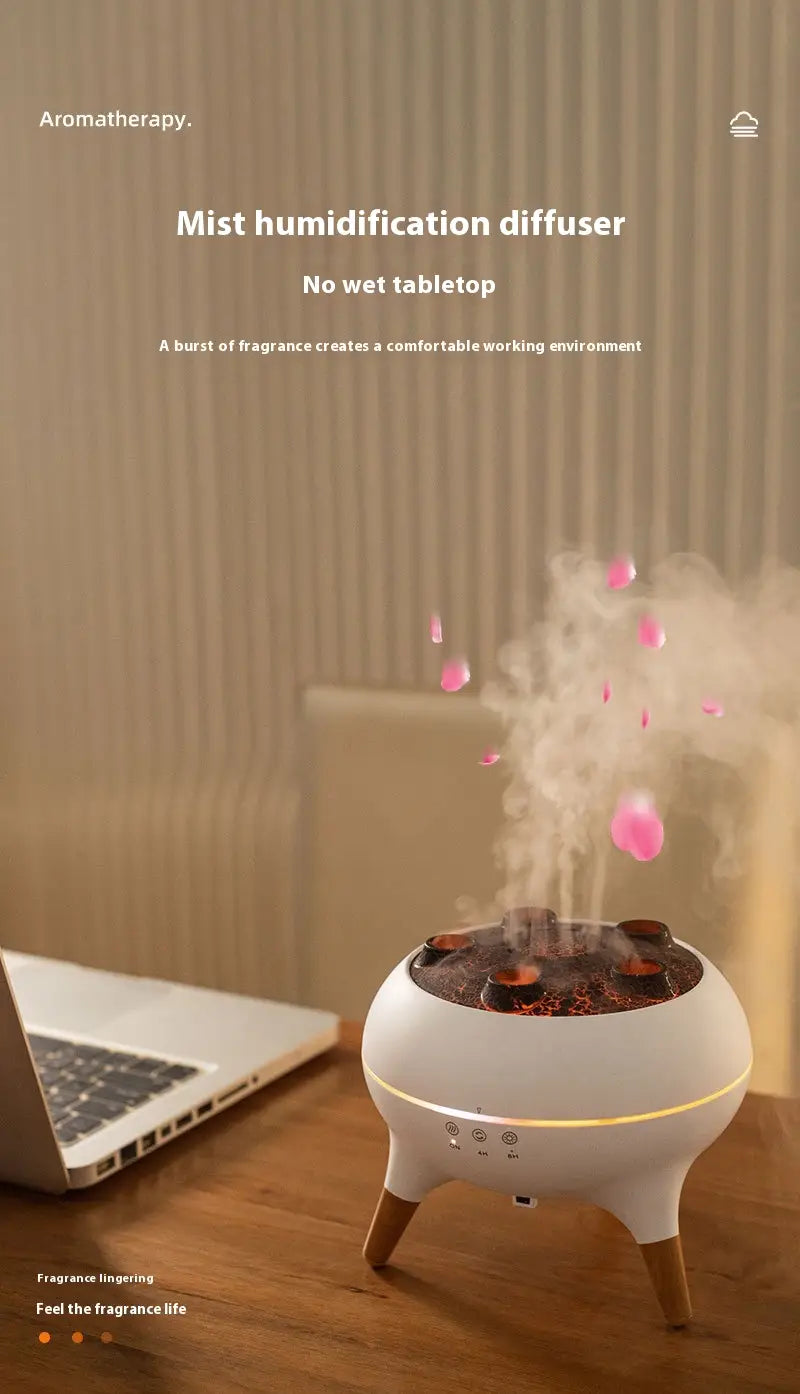 Household Intelligent Jellyfish Ultrasonic Air Humidifier