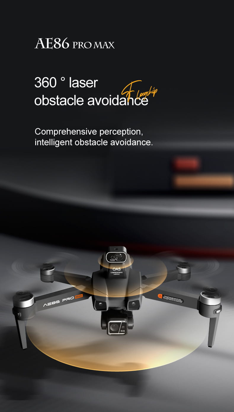 5G Digital Image Transmission Dual Lens GPS Positioning Airplane