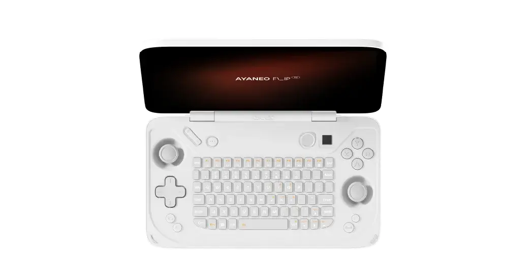 AYANEO FLIP KB DS 7 Handheld Game Console with 7840U Performance