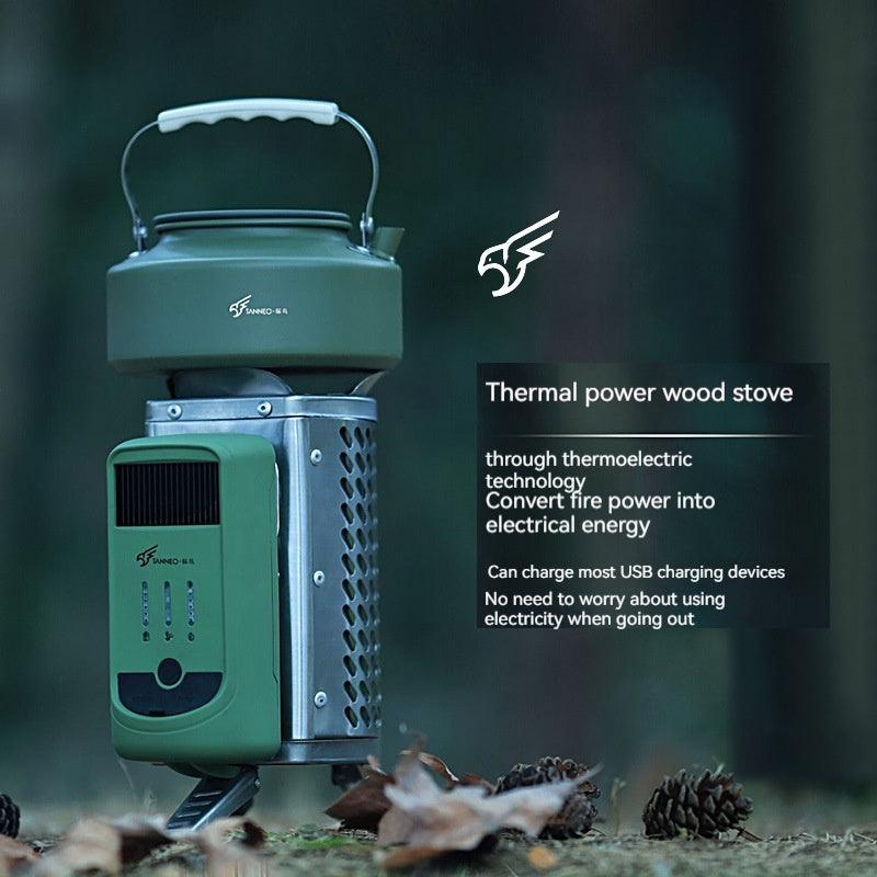 Bird Detection Thermal Power Generation Folding Camping Stove - 369