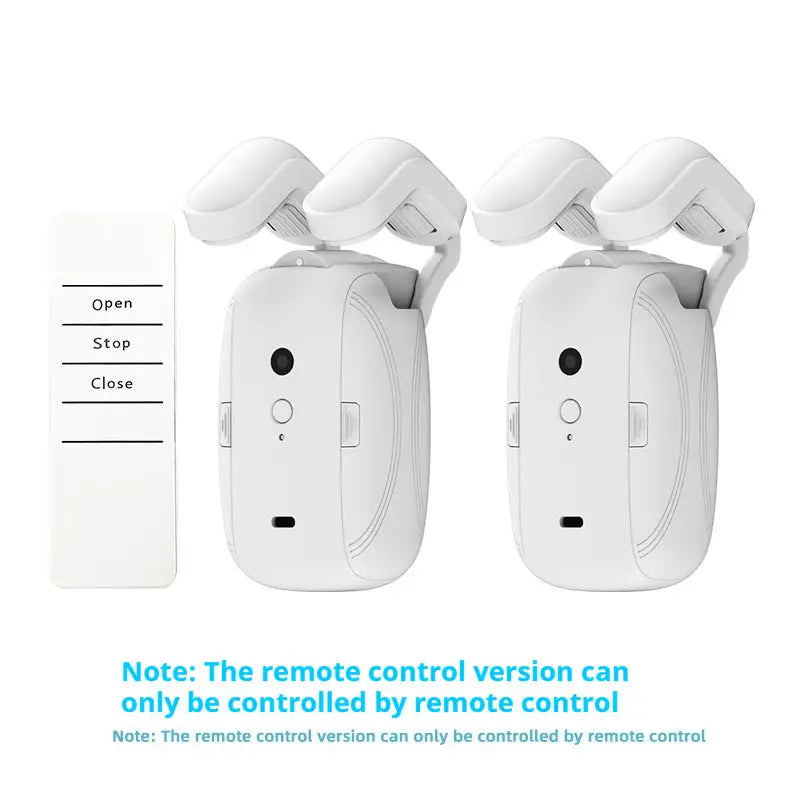 Bluetooth Electric Curtain Controller for Open Roman Rod Systems - Remote Control Roman Rod Pairs - Electric Curtain