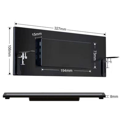 Chassis Secondary Screen Display Computer Temperature Monitoring - 12.6inch CNC interface rear / USB - 369