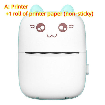 Compact Mini Bluetooth WiFi Portable Easy Printer Smart Pocket