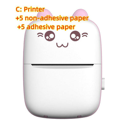 Compact Mini Bluetooth WiFi Portable Easy Printer Smart Pocket