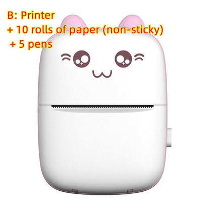 Compact Mini Bluetooth WiFi Portable Easy Printer Smart Pocket