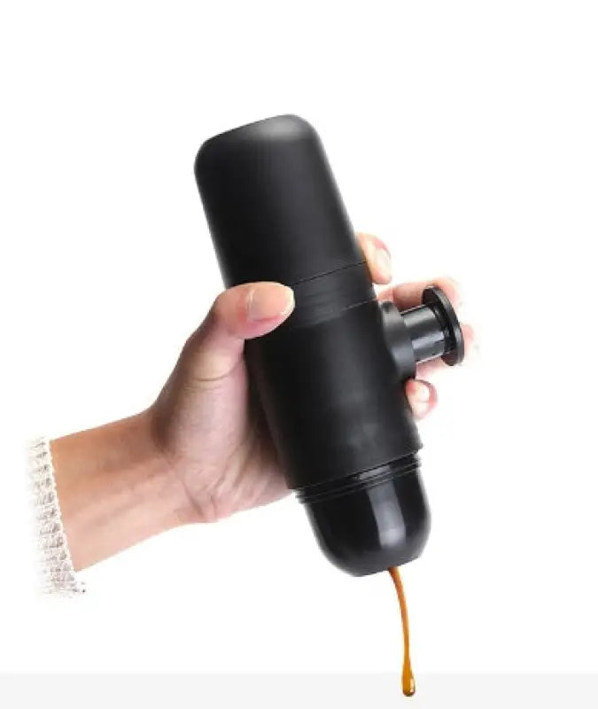 Condensed Portable Mini Coffee Machine in Black - Black - coffee machine