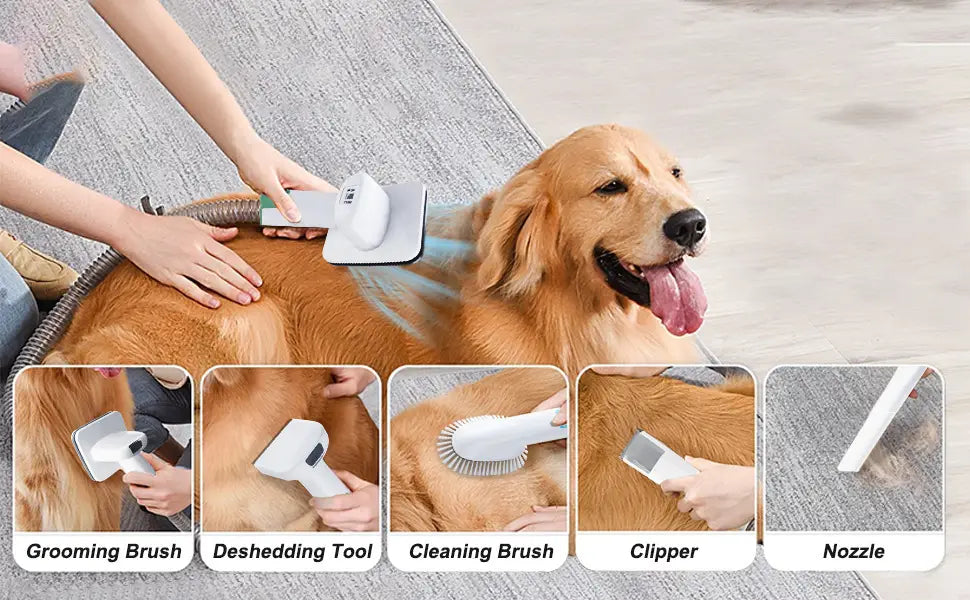 Vacuum Trimming 7-in-1 Multifunctional Pet Grooming Device