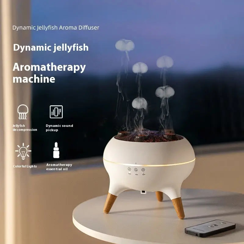 Household Intelligent Jellyfish Ultrasonic Air Humidifier - Air Humidifier