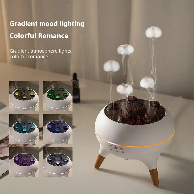 Household Intelligent Jellyfish Ultrasonic Air Humidifier - Air Humidifier