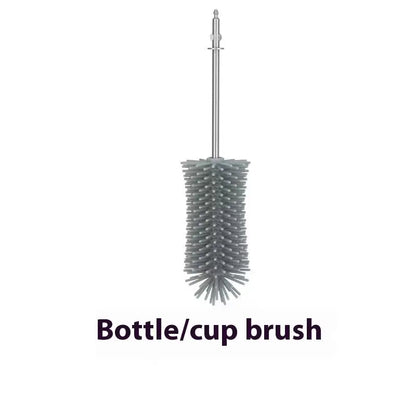 Household Multifunctional Electric Cleaning Brush with Accessories - Baby Bottle Brush Head - Electric Cleaning Brush