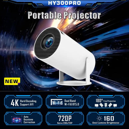 HY300 Pro Projector for Home Theater Entertainment Portable Solutions - 369