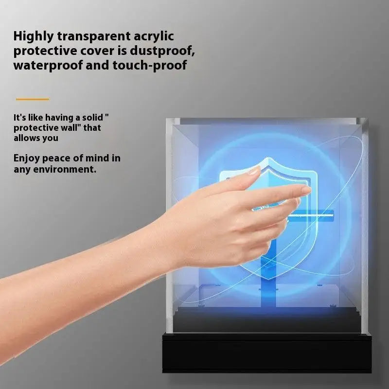 Naked Eye 3d Holographic Projector Stall Desktop - Desktop Advertising Machine / Face Screen / 14cm - 369