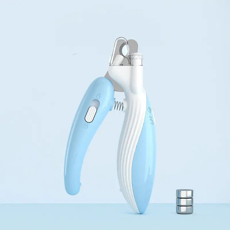 Pet Nail Clippers for Dogs and Cats Professional Quality - Light Blue - 369