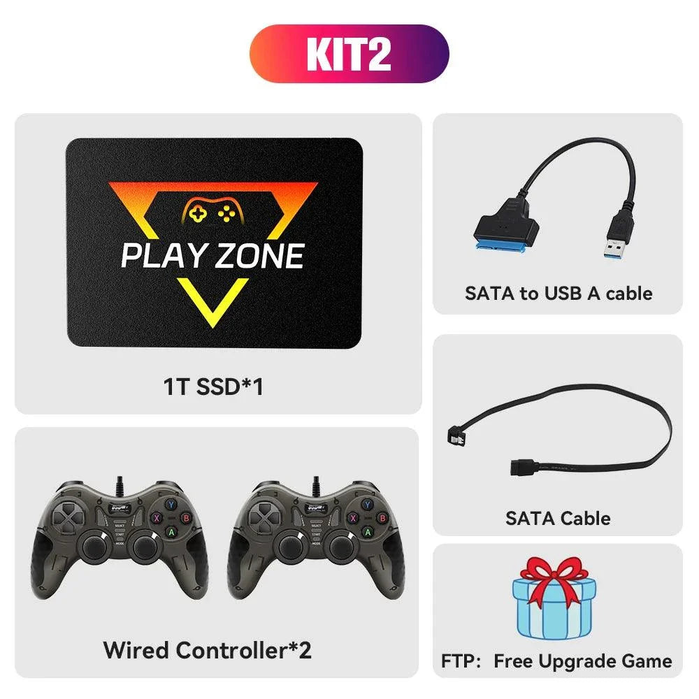 Playzone Retro Gaming Including All Console Ssd 1 Tb