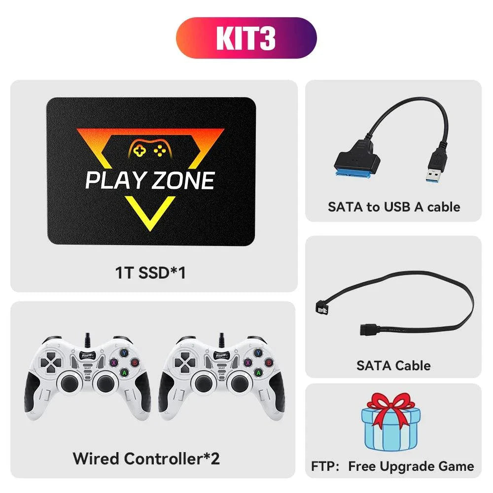 Playzone Retro Gaming Including All Console Ssd 1 Tb