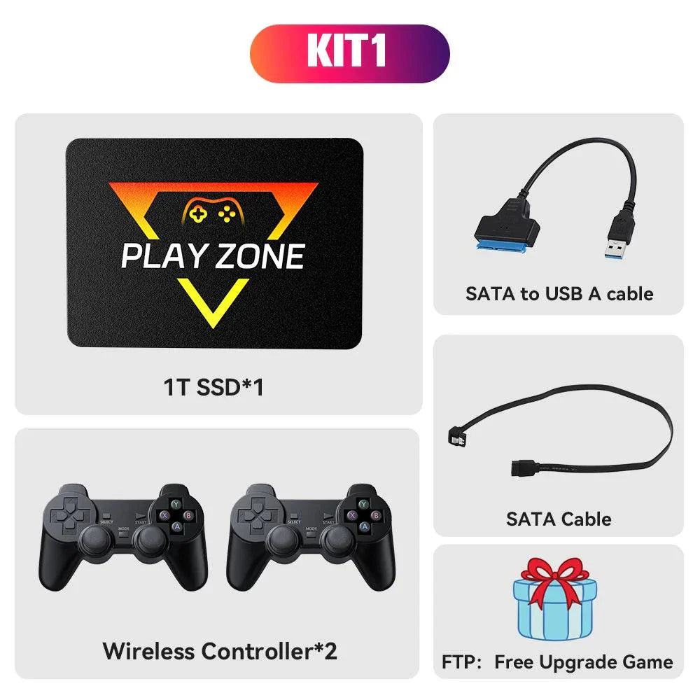 Playzone Retro Gaming Including All Console Ssd 1 Tb