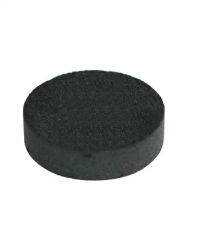 Round black textured charcoal disc for Portable Cat Dog Water Bottle with Food Feeder Drinker