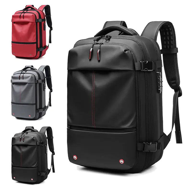 Travel Backpack Men’s Business Multifunction Computer Bag Large Capacity - Travel Backpack